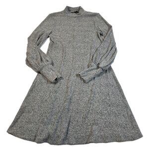 Elegant Gray Women's Dress